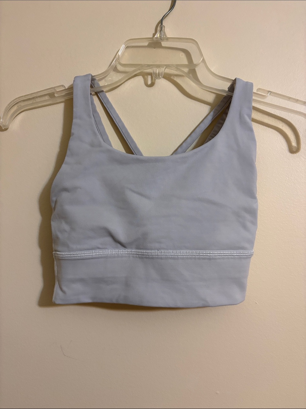 Lululemon Energy Bra Longline - blue linen